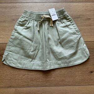 Crewcuts Green Skirt with Relaxed Fit
